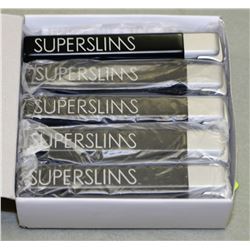 PACK OF 10 SUPERSLIM REFILLABLE BUTANE LIGHTERS