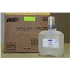 Image 1 : BOX OF 4-1.2L PURELL SANITIZER REFILL CARTRIDGES