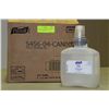 Image 1 : BOX OF 4-1.2L PURELL SANITIZER REFILL CARTRIDGES
