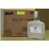 Image 1 : BOX OF 4-1.2L PURELL SANITIZER REFILL CARTRIDGES