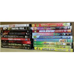 BUNDLE OF 9 DVD'S X2