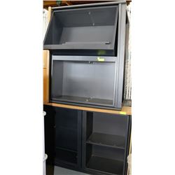 METAL STORAGE CABINETS X2