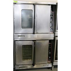 DOUBLE STACKING CONVENTION OVEN GARLAND