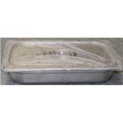 ME-7  STAINLESS STEEL INSERT FULL SIZE W/ LIDS