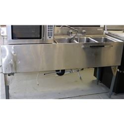 MKE TRIPLE SINK W/ SPRAY ATTACHMENT