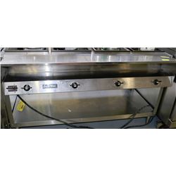 4 WELL WET STEAM TABLES