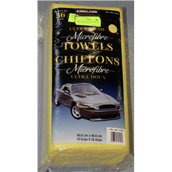 36 PACK OF ULTRA PLUSH MICROFIBRE TOWELS