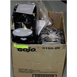 CASE OF 6 GOJO 1200ML SOAP DISPENSERS