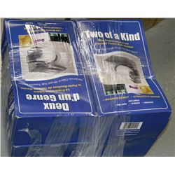 BUNDLE OF FOUR DOUBLE ROLL TOILET DISPENSER