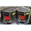 Image 1 : PAIR OF BOWLRATH SOUP WARMERS