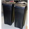 Image 1 : LOT OF 2 GARBAGE CANS
