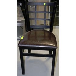 BLACK & BROWN CHAIR