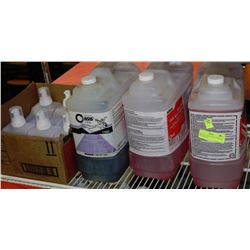 SHELF OF ASST'D SOAP/ SANITIZERS/ PRE SOAK, ETC