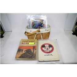 VINTAGE BOOKS MAGAZINES AND COMICS