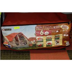 OZARK TRAIL 14'X10' 8PC FAMILY CAMP COMBO SLEEPS 6