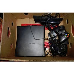 XBOX 360 WITH ACCESSORIES