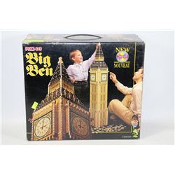 VINTAGE BIG BEN 3D 1483PC PUZZLE  4' TALL CLOCK