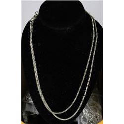 NEW 22 INCH BOX LINK CHAIN