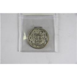 KEY DATE LOW MINTAGE GEORGE VI 1947 "CURVED 7"