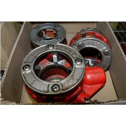 BOX W/RIDGID PIPE/BOLT THREADER WITH