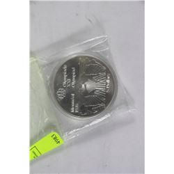 1976 MONTREAL OLYMPIC $5 DOLLAR SILVER COIN