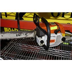 STIHL 038 MAGNUM CHAIN SAW (NEEDS NEW GAS