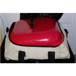 CHARCOAL PORTABLE BARBECUE WITH CARRYING BAG