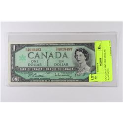CANADIAN 1967 ONE DOLLAR BANKNOTE