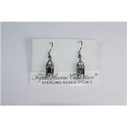 FIFTH AVENUE STERLING SILVERHOOKS DROP EARRINGS