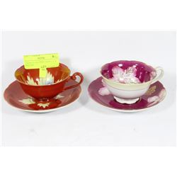 2 SETS OF OCCUPIED JAPAN CUP & SAUCERS