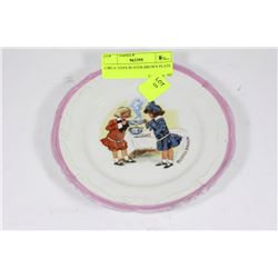 CIRCA 1920'S BUSTER BROWN PLATE