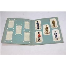 1939 UNIFORMS OF THE ARMY PLAYER CIGARETTE CARDS