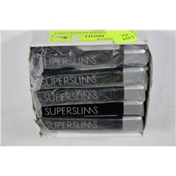 PACK OF 10 SUPERSLIM REFILLABLE BUTANE LIGHTERS