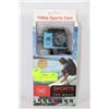 Image 1 : SPORTS CAMERA/VIDEO FULL 1080P WATERPROOF