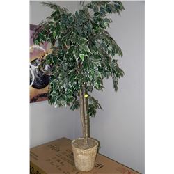 TALL 2-TONED GREEN ARTIFICIAL TREE