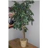 Image 1 : TALL 2-TONED GREEN ARTIFICIAL TREE