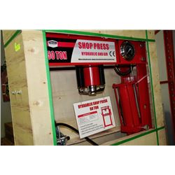 50 TON HYDRAULIC SHOP PRESS