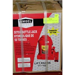 HYDRAULIC BOTTLE JACK - 50 TON