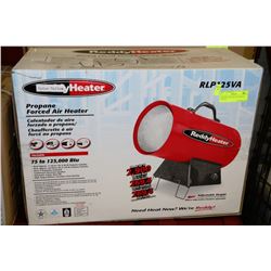 125K BTU PROPANE AIR FORCED HEATER