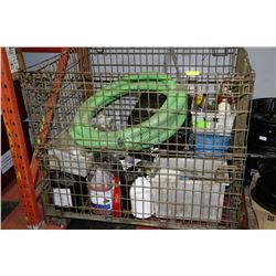 METAL PALLET OF UNCLAIMED FREIGHT