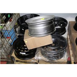 PALLET OF UNCLAIMED NEW RIMS (5QTY)
