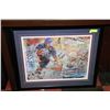 Image 1 : LARGE PAINTING PIC OF WAYNE GRETZKY