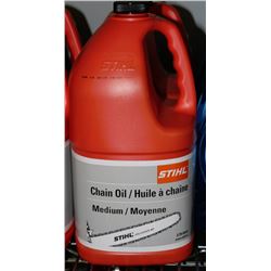 3.79L JUG OF STIHL CHAIN OIL