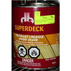 SUPERDECK PRESSURE TREATED WOOD STAIN - 3.66L