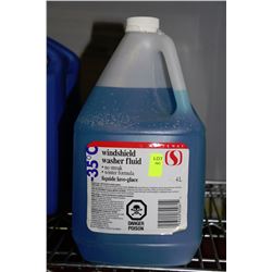 LOT OF 3-4L JUG OF SAFEWAY WINDSHIELD WASHER