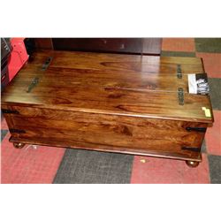 NEW ASHLEY COFFEE/STORAGE TABLE