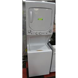 GE STACKING WASHER AND DRYER