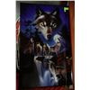 Image 1 : ELECTRIC WOLF WALL PLAQUE PIC.
