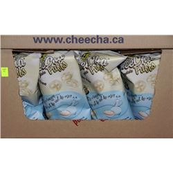CASE OF 12 CHEE CHA PUFFS SALT AND VINEGAR FLAVOUR