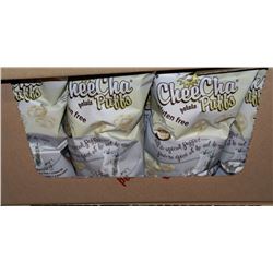 CASE OF 12 CHEE CHA PUFFS SALT AND SPICED PEPPER